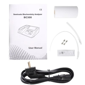 Analisador bioquímico semiautomático BC300 para analisador químico do uso animal - Product Image 3