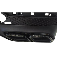 Diffuseur arrière GLE63 de haute qualité avec double sortie d'échappement pour Mercedes Benz GLE W166 2015-2019 Sport
