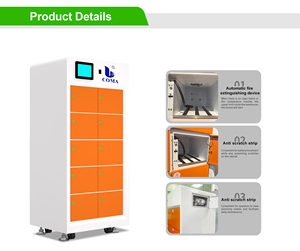 Station d'échange de batteries au lithium COMA CM-0801 pour véhicules électriques et scooters avec matériau ignifuge en PC et puissance de sortie de 1300W - Product Image 4