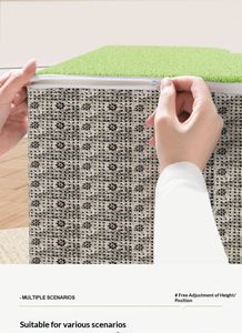 Modern Foldable <b>Memory</b> <b>Foam</b> Pet Staircase with Anti-Slip Washable Cover for Small Dogs and Cats-<b>Sofa</b> Bed Accessory - Product Image 6