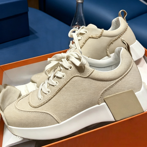 Wholesale Luxury Bespoke Designer Shoes Custom Platform Chunky Sneakers Breathable Canvas Walking Style Casual Trainer Footwear - Product Image 1