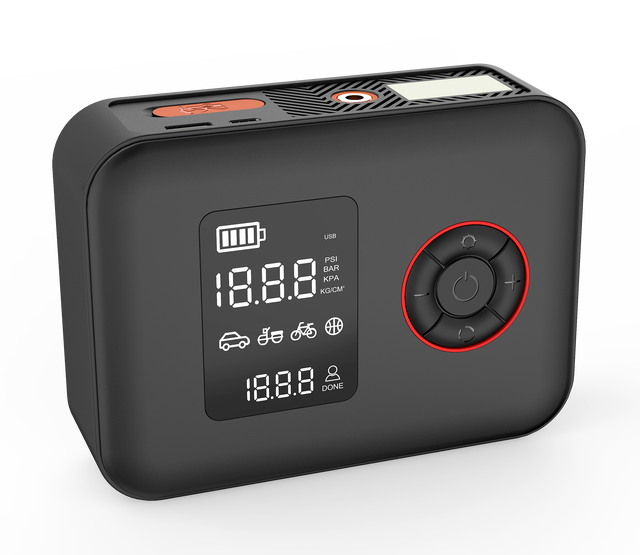 Portable Battery Charger with 150PSI Tire Inflation Pump Air Compressor for Car Motorcycles Car Jumper Start Power Bank