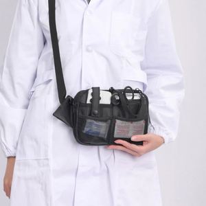 Sac banane infirmier avec fermetures éclair YKK, sac de taille médical multi-poches avec support pour téléphone et sangle adhésive pour infirmières, médecins - Product Image 2