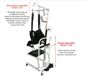 Produk perawatan pasien gendongan berjalan pasien orang tua, kursi roda difabel mengangkat pasien orang tua - Product Image 2