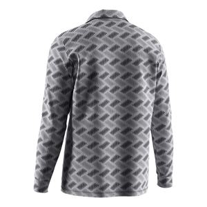 Camiseta Polo de Golf de Manga Larga para Niños, Sublimada, Casual, Blanca, de Alta Calidad, con Cierre de 1/4 - Product Image 2