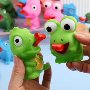 Most Popular Frog Dinosaur Sticking Tongue Out Novelty Stress Relief Toys Christmas Party Gifts for Kids Boys and Girls - Product Image 5