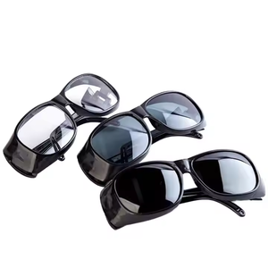 용접기용 친환경 PP 프레임 보호 보안경 방진 충격 용접 고글 - Product Image 1