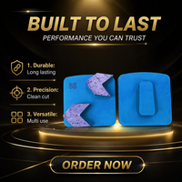 Outils de meulage de béton en diamant PanGu HU-2AR10 OEM Double Arrow Redi-lock, stables et fiables, avec segments de 10 mm