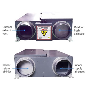 Sistema eléctrico de renovación de aire fresco con filtro HEPA Tecnología de recuperación de calor para eficiencia HVAC Hogar Hotel Garaje Enchufe DE LA UE - Product Image 3