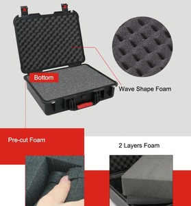 Étui à outils en plastique dur <span class=keywords><strong>étanche</strong></span> adapté aux ordinateurs portables, petits drones, caméscopes, caméra d'action et autres - Product Image 6