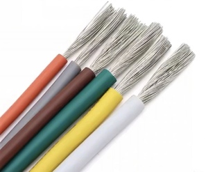 Alambre y cable de cobre estañado de silicona de fábrica de un solo núcleo multinúcleo 200 ℃ 0,75-50mm ² para energía fotovoltaica EIM IAE LF - Product Image 3