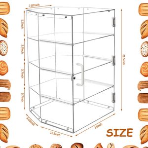 อุปกรณ์ทำขนมปังโดนัทเค้กและอุปกรณ์เสริมสำหรับเบเกอรี่ครัวเคาน์เตอร์ (4ชั้น) - Product Image 4