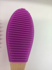 Juego de peines ecológicos con almohadilla de aire, cepillo desenredante de madera con mango de bambú para masaje capilar - Product Image 3