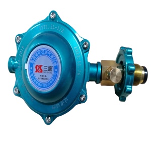 Regulador de Gas Doméstico de Corte Automático, Reductor Manual de Baja Presión para Cilindro, Serie 300 de Aluminio, Marca SANSHENG, Serie 300 de Aluminio SS - Product Image 1