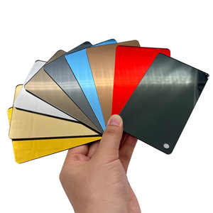 Panneaux de miroir en acrylique coloré Ding Lin, forme irrégulière, verre organique électroplaqué, surface de miroir personnalisée, origine Foshan - Product Image 4