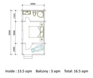 Cabane de plage 16,5 m² avec aménagement complet, cabane en <span class=keywords><strong>bois</strong></span> écologique, fabrication de maisons en <span class=keywords><strong>bois</strong></span> en gros, assemblage rapide - Product Image 2