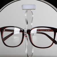Vente en gros de présentoir créatif pour lunettes à lévitation magnétique, éclairage LED, présentoir rotatif pour lunettes de soleil