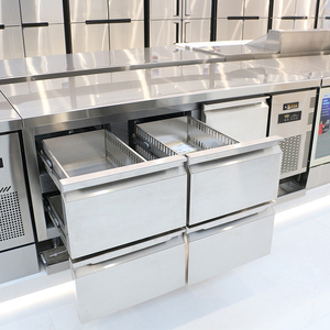 Refrigerador Comercial de Acero Inoxidable con 6 Cajones, Enfriamiento por Ventilador, Equipo Refrigerado de Una Sola Temperatura - Product Image 3