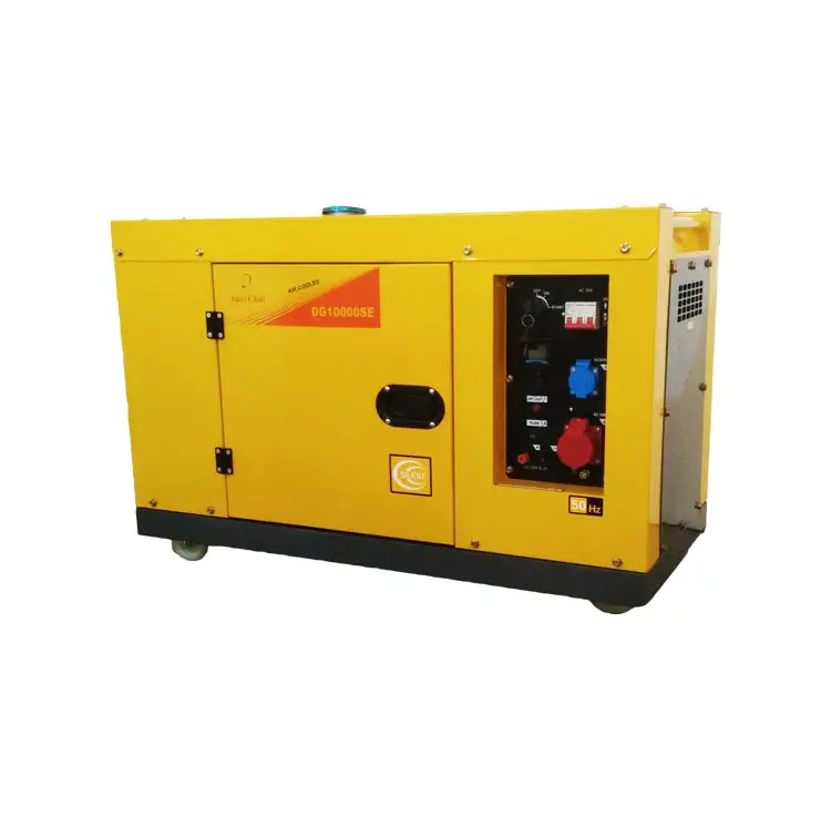 Generator Inverter Diesel, Generator Listrik Silent Dinamo Generator Inverter Diesel 8KW 8KVA untuk Rumah