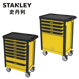 Chariot à outils mobile multifonctionnel Stanley 4 à 7 tiroirs en plastique ABS pour atelier et garage - Product Image 1