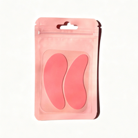 Patchs oculaires en silicone en gros, personnalisables, imprimés sur mesure, réutilisables, anti-rides, pour usage en salon, directement de l'usine ODM