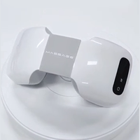 Nouveau Portable Voyage Électrique Smart 4D Simulé Homme Massage Chaleur Plein Corps Pétrissage Cou Cervical Dos Masseur