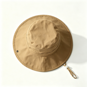 Sombrero para el Sol UPF50+ Impermeable, Ajustable, de Ala Ancha, con Correa para la Barbilla, Transpirable, Protección UV, para Deportes Casuales, Pesca al Aire Libre - Product Image 4