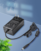 Adaptateur secteur domestique en ABS PC avec prise secteur, homologation de sécurité IEC/EN/61558/1310, courant alternatif/continu 12V 3A 36W / certifié FCC, garantie de 3 ans
