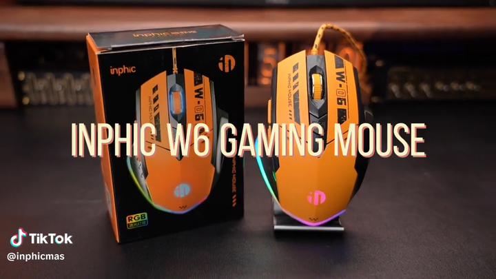 Inphic Design Inphic K901 87-Key Wired RGB Gaming Keyboard - Mute Silent Design for ...