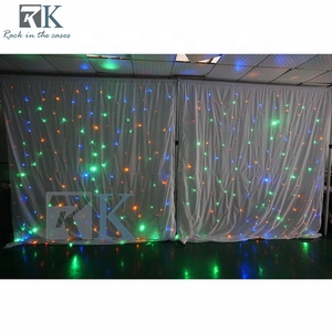 Étoile Lumière Scène LED Décors Télécommande RVB Étoile Rideau Starlight Rideau pour la Fête - Product Image 2
