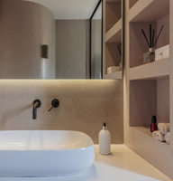 Briques réfractaires en céramique naturelle souple Eco-Stone : Série Étoile et Lune, carreaux muraux décoratifs modernes pour l'extérieur
