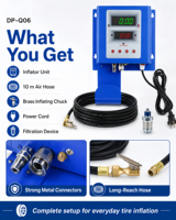Machine de gonflage automatique de pneus numérique LED haute précision, pompe à air murale rapide préréglée pour garage