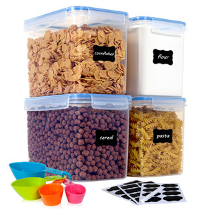 aohea PET Material Plastic Fridge Storage Organizer Box Bins