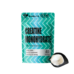 Poudre de créatine monohydrate pure en gros directement de l'usine chinoise, 5g, supplément nutritionnel sportif premium pour la préparation sportive - Product Image 3