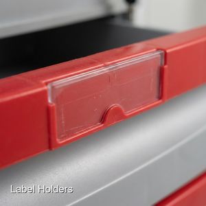 Chariot de distribution médicale Keling pour hôpitaux modernes avec tiroirs double face pour le stockage <span class=keywords><strong>en</strong></span> <span class=keywords><strong>pharmacie</strong></span> - Product Image 2