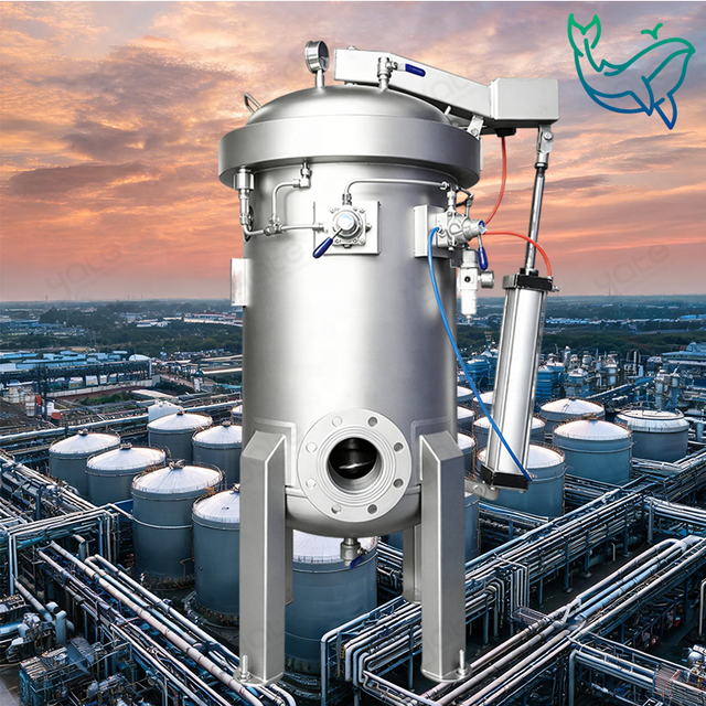 High Precision 1μm-100μm Industrial Grade Pneumatic Rotary Bag Filter for Pre-treatment of Chemical Raw Materials and Filtration