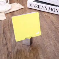 Support de carte de nom de table en métal pour mariage, support de carte de nom, support de carte d'identité professionnelle pour hôtel, restaurant