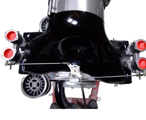 Kit de conversión de cuerpo de acelerador <span class=keywords><strong>IDF</strong></span> dual 40/45/48/50 para motor PORSCHE 912/914 - Product Image 3