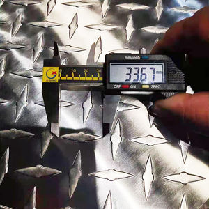 4 मिमी 4 फीट x 8 फीट एल्यूमीनियम चेकोर्ड प्लेट श्रृंखला 5052 5754 4047 h114 एल्यूमीनियम शीट अच्छी कीमत के साथ - Product Image 4