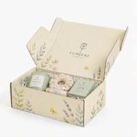 Boîte d'expédition en carton ondulé laminé E Flute avec logo personnalisé, excellente structure de charge, expédition rapide pour les marques mondiales