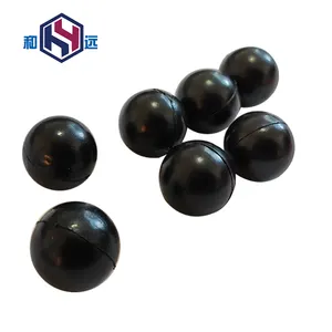 20mm Caliber Rubber Bullet Playground Ground Gas Gun Black Rubber Bullet Ball