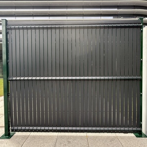Clôture en treillis métallique incurvé 3D en PVC écologique et durable / Panneaux de treillis soudés galvanisés pour clôtures de jardin - Product Image 2