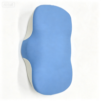 Coussin de siège ergonomique en mousse à mémoire de forme pour le coccyx, soutien orthopédique du coccyx, coussin dorsal avec housse en maille respirante pour chaise de bureau et voiture