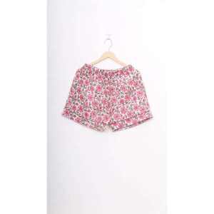 Conjunto de Pijama de 2 Piezas para Mujer, 100% Algodón Satinado, Estampado a Mano, Transpirable, Casual de Otoño, Manga Corta, Cintura Elástica - Product Image 2