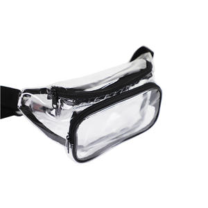 Kantong pinggang plastik bening transparan pvc, kantong sabuk PVC bening transparan, tas panggul tembus pandang, tas pinggang plastik bening - Product Image 6