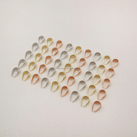 Fermoir en or véritable 14K 18K pour pendentif, composants et résultats de bijoux en or pour bricolage