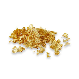 Feuilles d'or comestibles 24 carats de marque privée, poudre d'or véritable 24k, feuilles d'or véritable pour la décoration de gâteaux, desserts et bœuf - Product Image 2