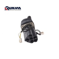 Commande de pilote de soupape hydraulique de joystick industriel réduisant la pression actionnée pour le chargeur