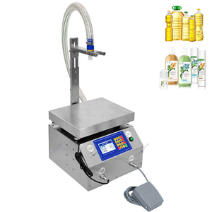 Machine de remplissage automatique quantitative de petite taille, de qualité alimentaire, en acier inoxydable 304, sûre et hygiénique, pour le remplissage d'huile comestible, de miel et de sauces - Product Image 4