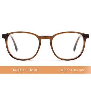 Lunettes de soleil rétro en métal avec logo personnalisé Lunettes en acétate de style ovale vintage classique pour femmes et hommes - Product Image 5